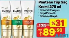 PANTENE TÜP SAÇ KREMİ 275 ML PANTENE TÜP SAÇ KREMİ 275 ML